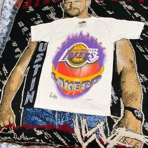 Los Angeles Lakers White T-Shirt